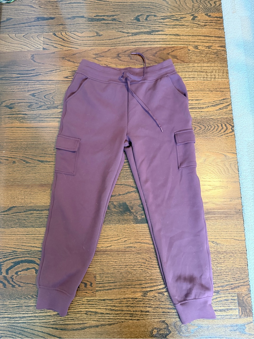 Kids Cargo Joggers in Plum - Comfortable Everyday Bottoms